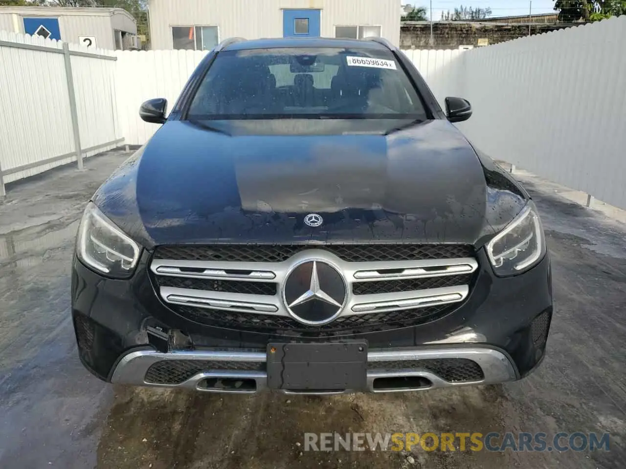 5 fotografías del automóvil dañado WDC0G8EB9LF722518 MERCEDES-BENZ GLC-CLASS 2020