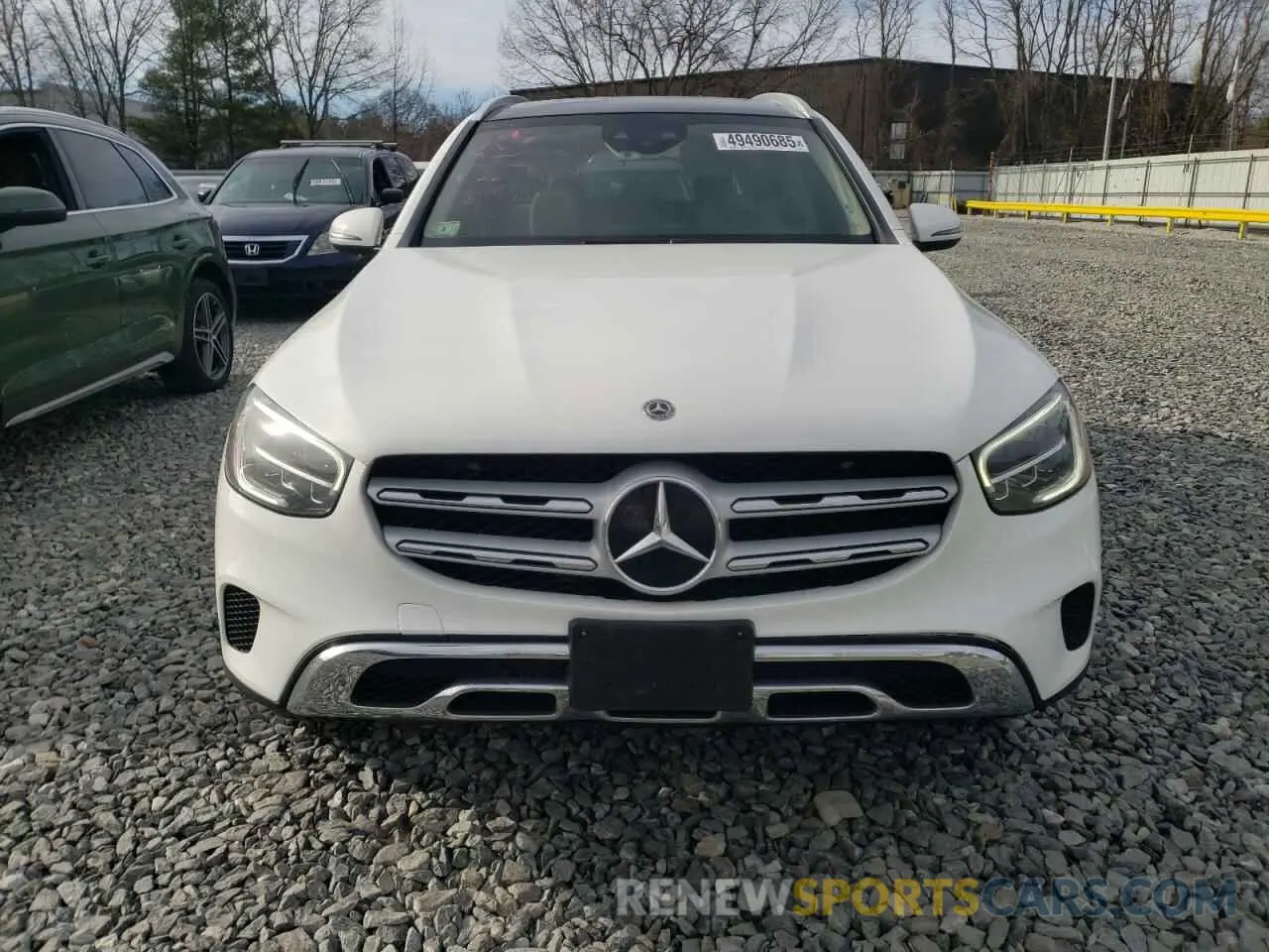 5 fotografías del automóvil dañado WDC0G8EBXLF718526 MERCEDES-BENZ GLC-CLASS 2020