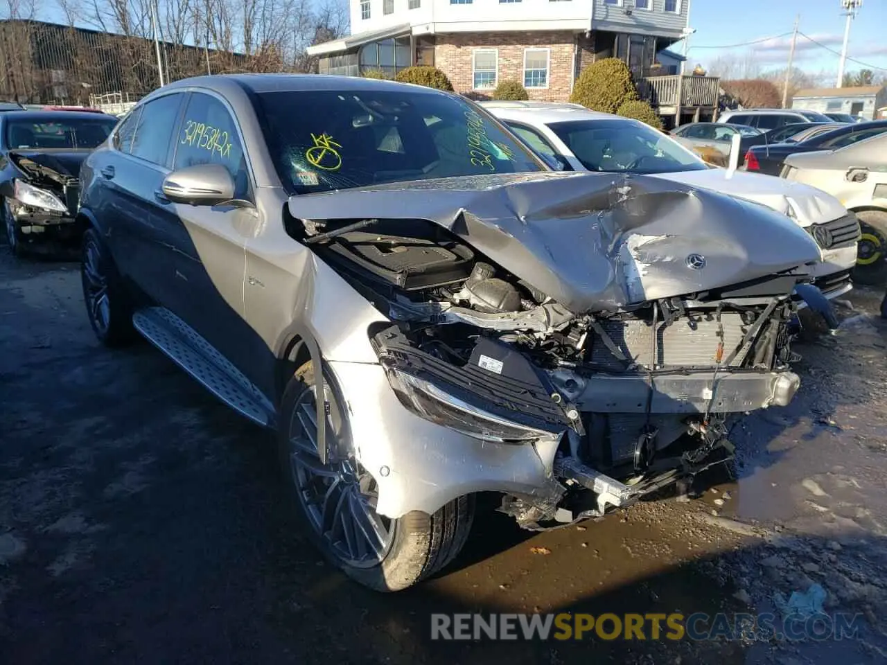 1 fotografías del automóvil dañado WDC0J6EB8LF731393 MERCEDES-BENZ GLC-CLASS 2020