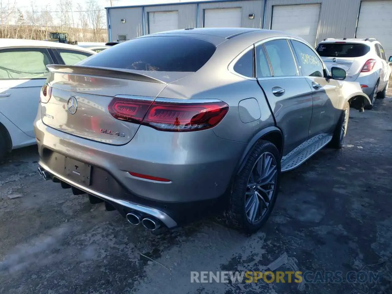 4 fotografías del automóvil dañado WDC0J6EB8LF731393 MERCEDES-BENZ GLC-CLASS 2020