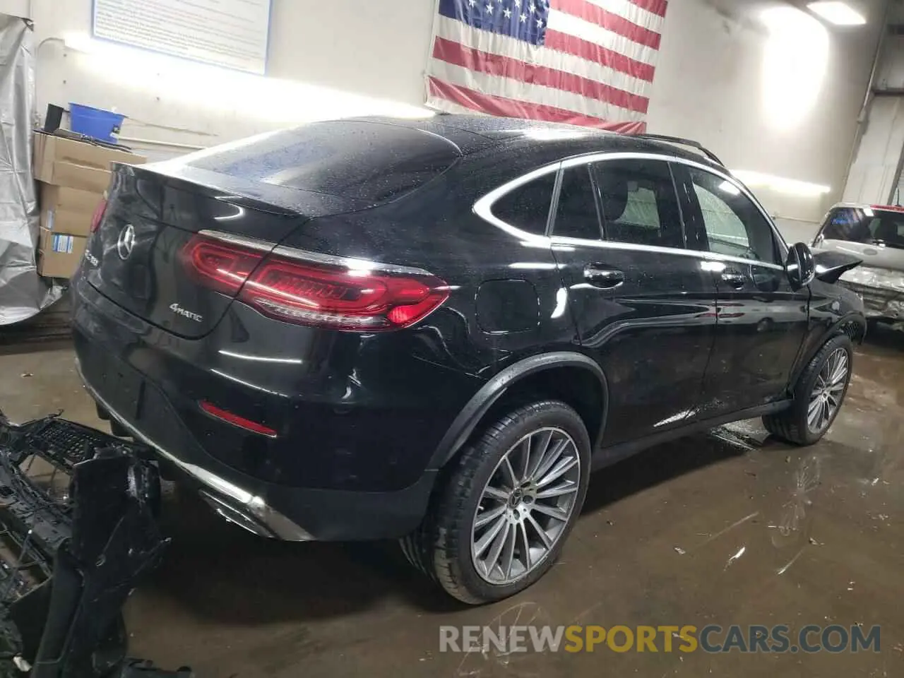 3 fotografías del automóvil dañado WDC0J8EB7LF737763 MERCEDES-BENZ GLC-CLASS 2020