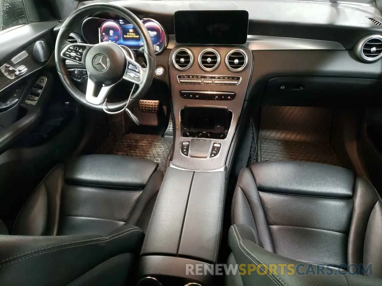 8 fotografías del automóvil dañado WDC0J8EB7LF737763 MERCEDES-BENZ GLC-CLASS 2020