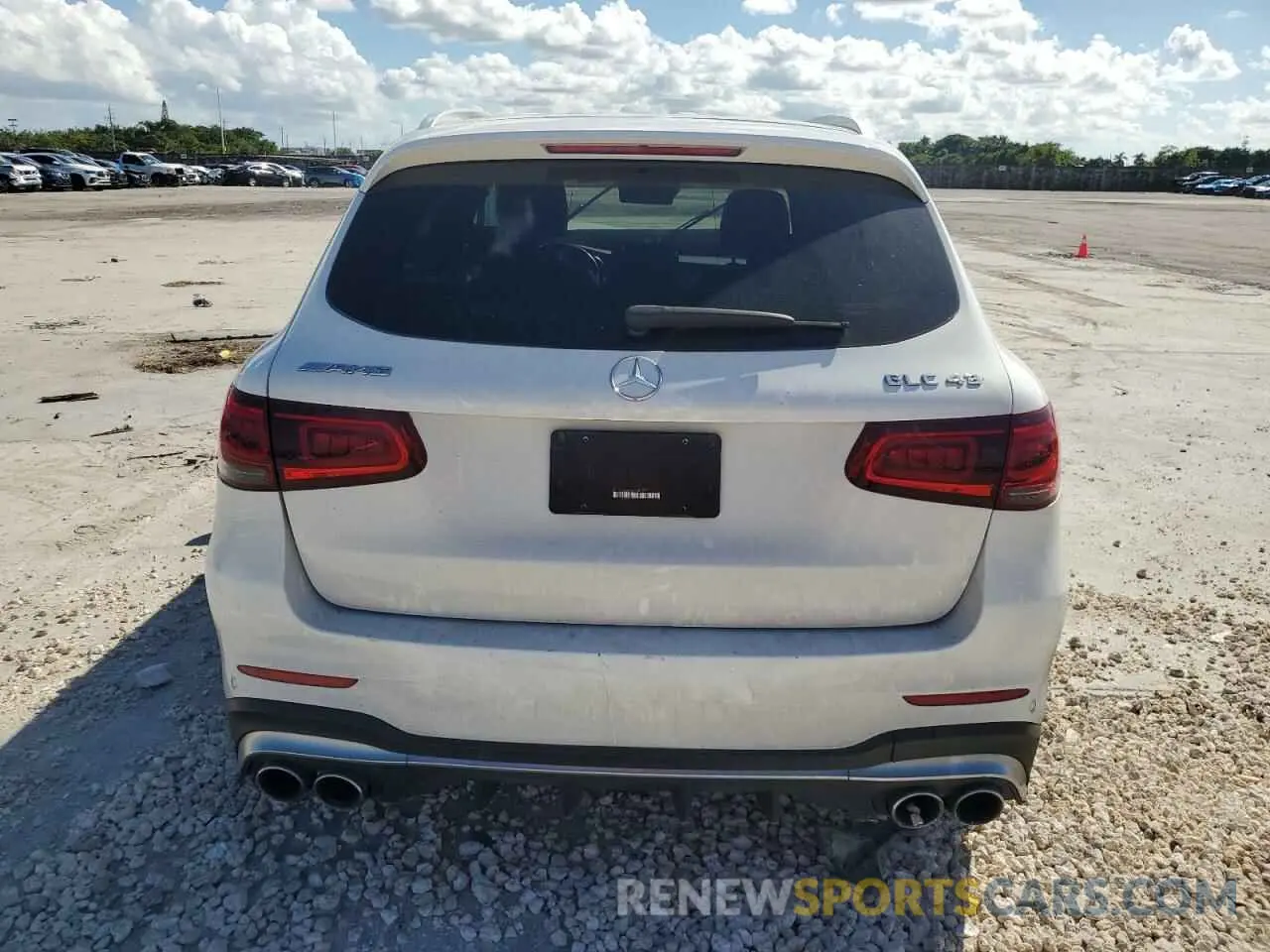6 fotografías del automóvil dañado W1N0G6EB2MF948792 MERCEDES-BENZ GLC-CLASS 2021
