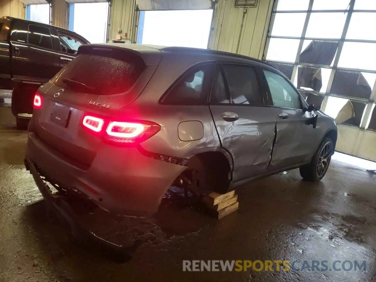 3 fotografías del automóvil dañado W1N0G6EB4MF992356 MERCEDES-BENZ GLC-CLASS 2021
