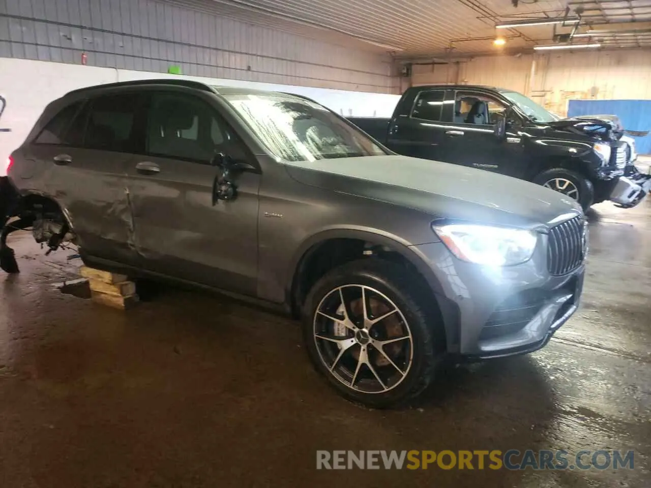 4 fotografías del automóvil dañado W1N0G6EB4MF992356 MERCEDES-BENZ GLC-CLASS 2021