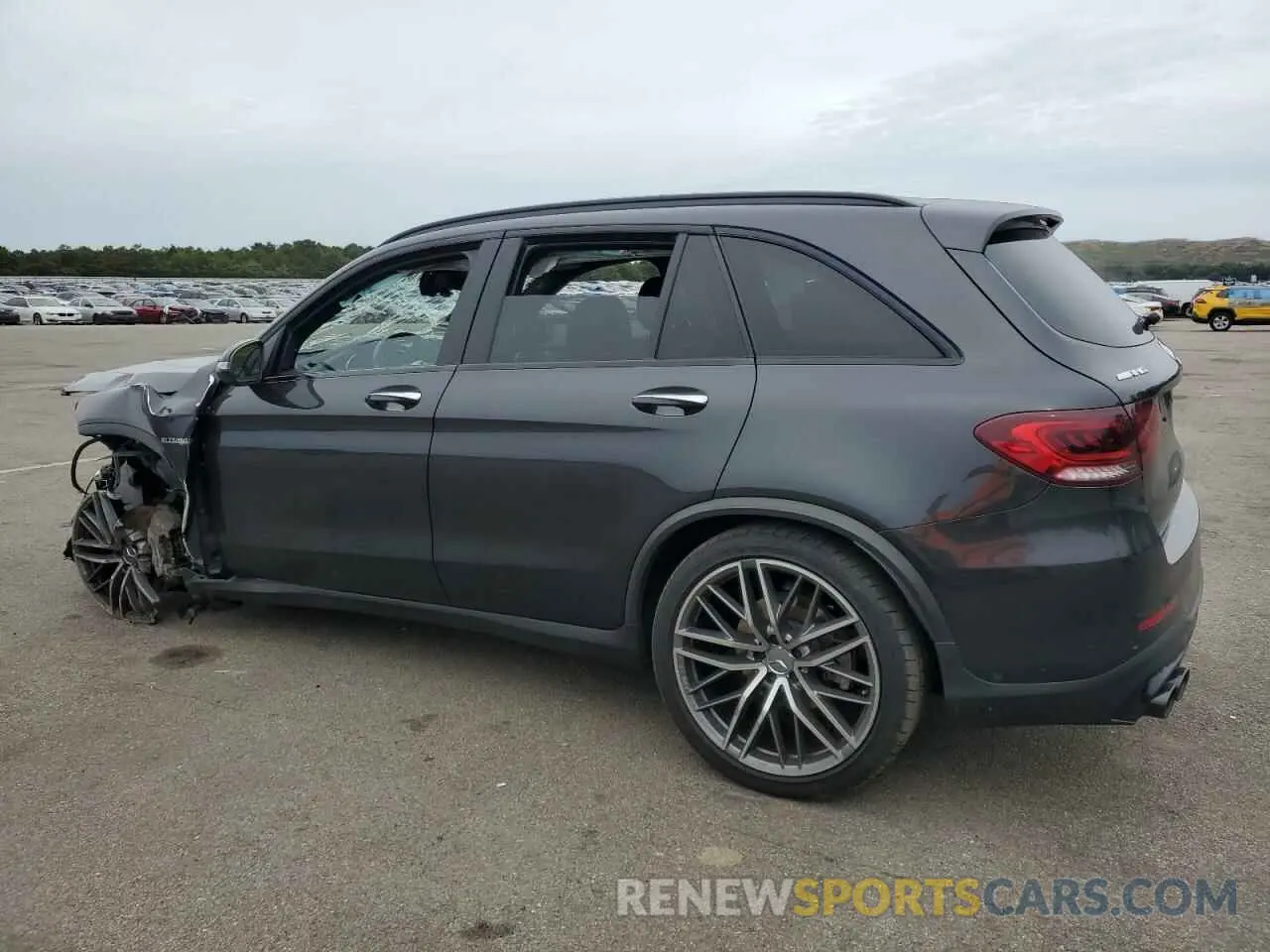 2 fotografías del automóvil dañado W1N0G6EB8MF891675 MERCEDES-BENZ GLC-CLASS 2021
