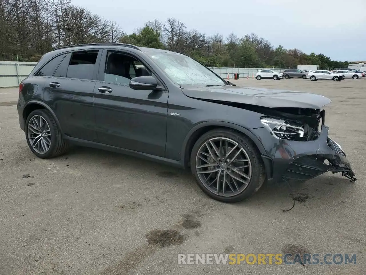 4 fotografías del automóvil dañado W1N0G6EB8MF891675 MERCEDES-BENZ GLC-CLASS 2021