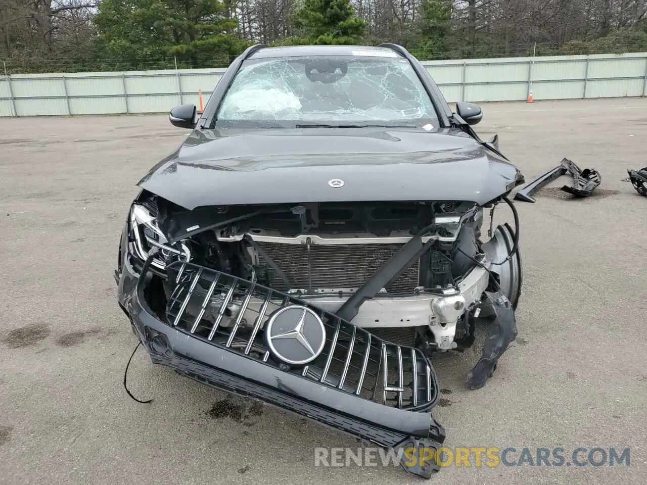 5 fotografías del automóvil dañado W1N0G6EB8MF891675 MERCEDES-BENZ GLC-CLASS 2021