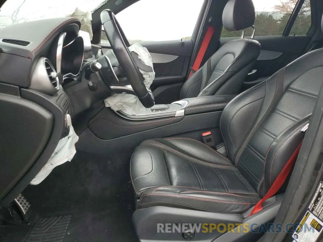 7 fotografías del automóvil dañado W1N0G6EB8MF891675 MERCEDES-BENZ GLC-CLASS 2021
