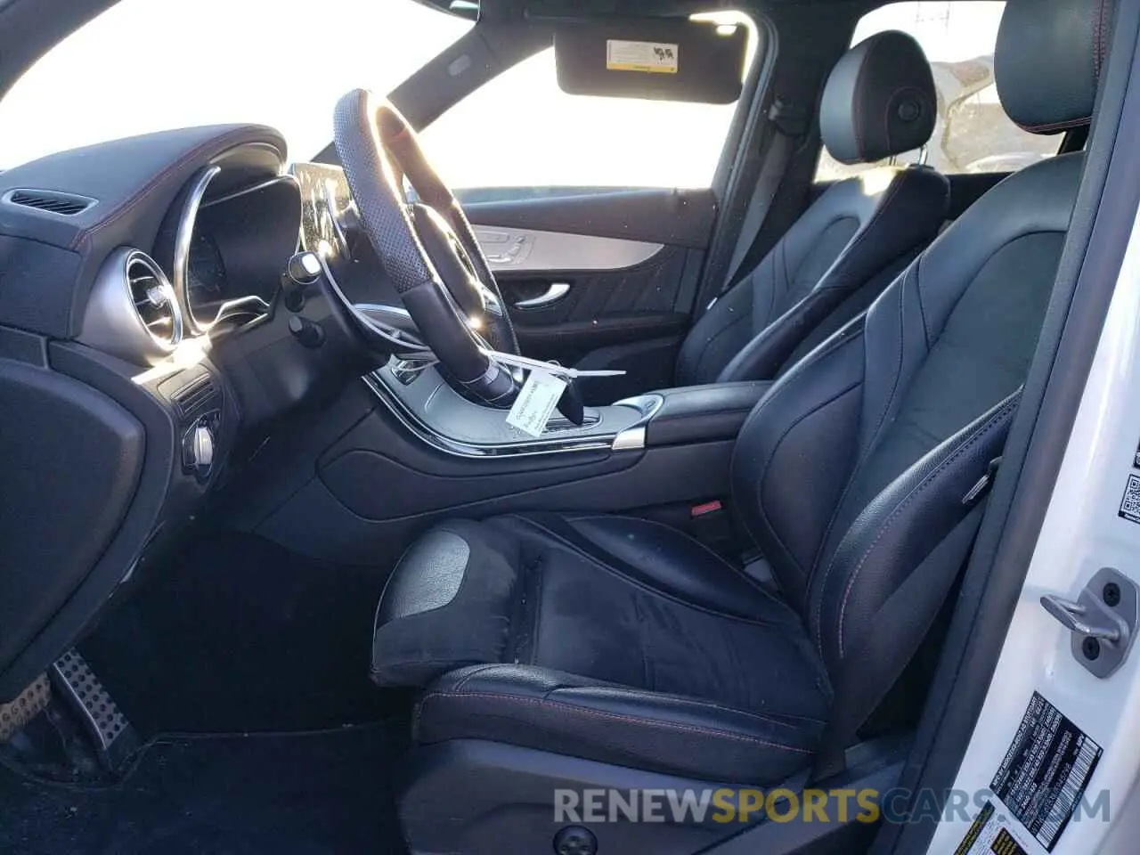 7 fotografías del automóvil dañado W1N0G6EBXMF945798 MERCEDES-BENZ GLC-CLASS 2021