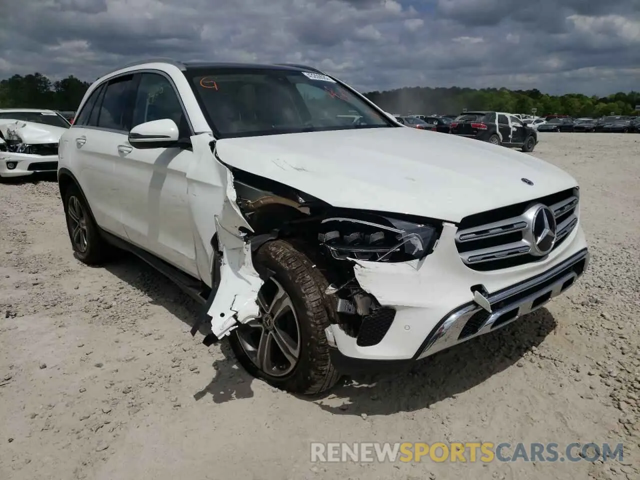 1 fotografías del automóvil dañado W1N0G8DB1MV294189 MERCEDES-BENZ GLC-CLASS 2021