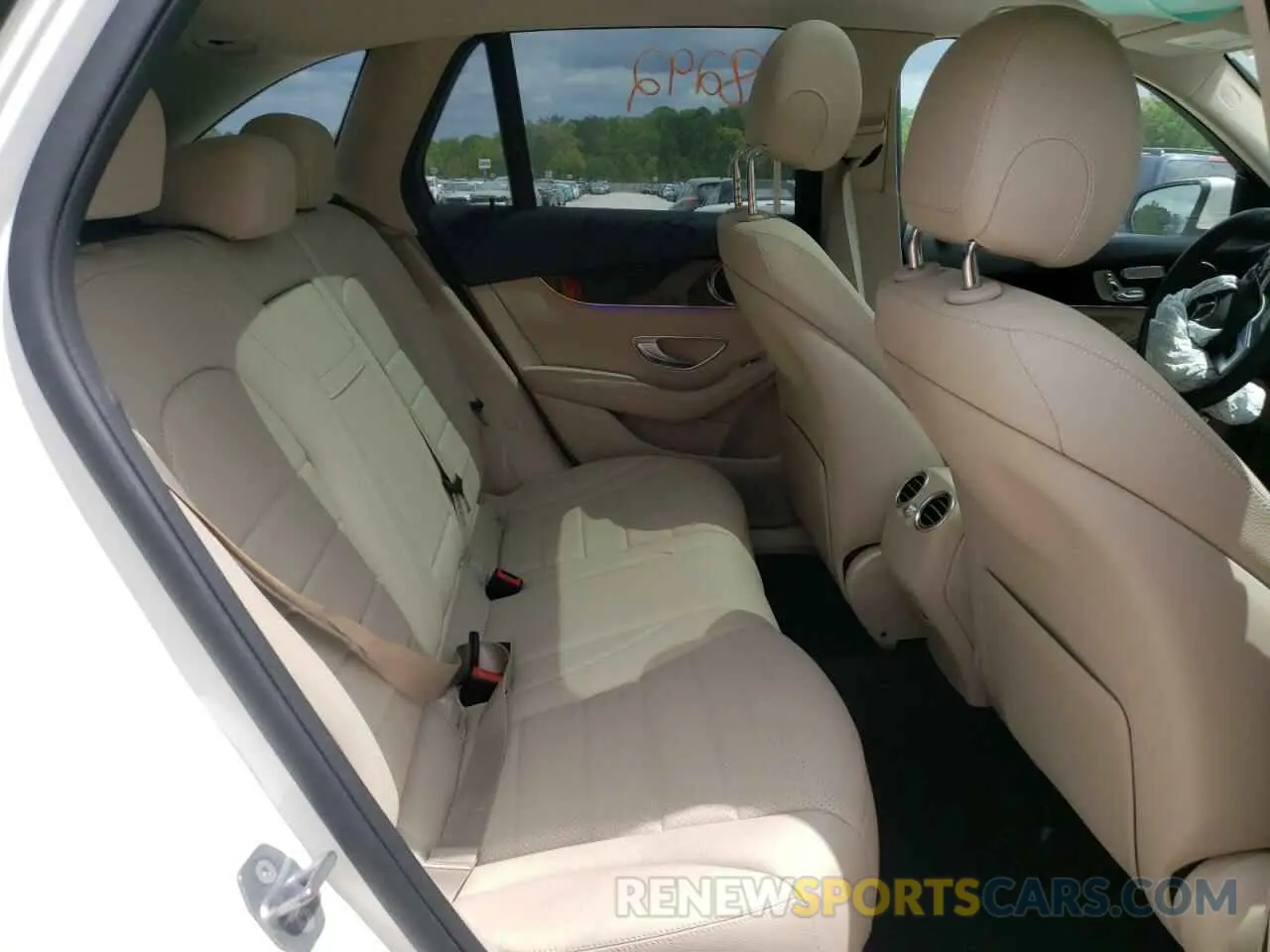 6 fotografías del automóvil dañado W1N0G8DB1MV294189 MERCEDES-BENZ GLC-CLASS 2021