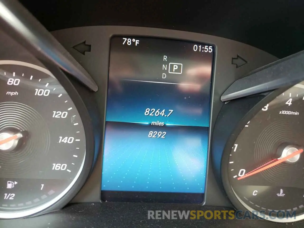 8 fotografías del automóvil dañado W1N0G8DB1MV294189 MERCEDES-BENZ GLC-CLASS 2021