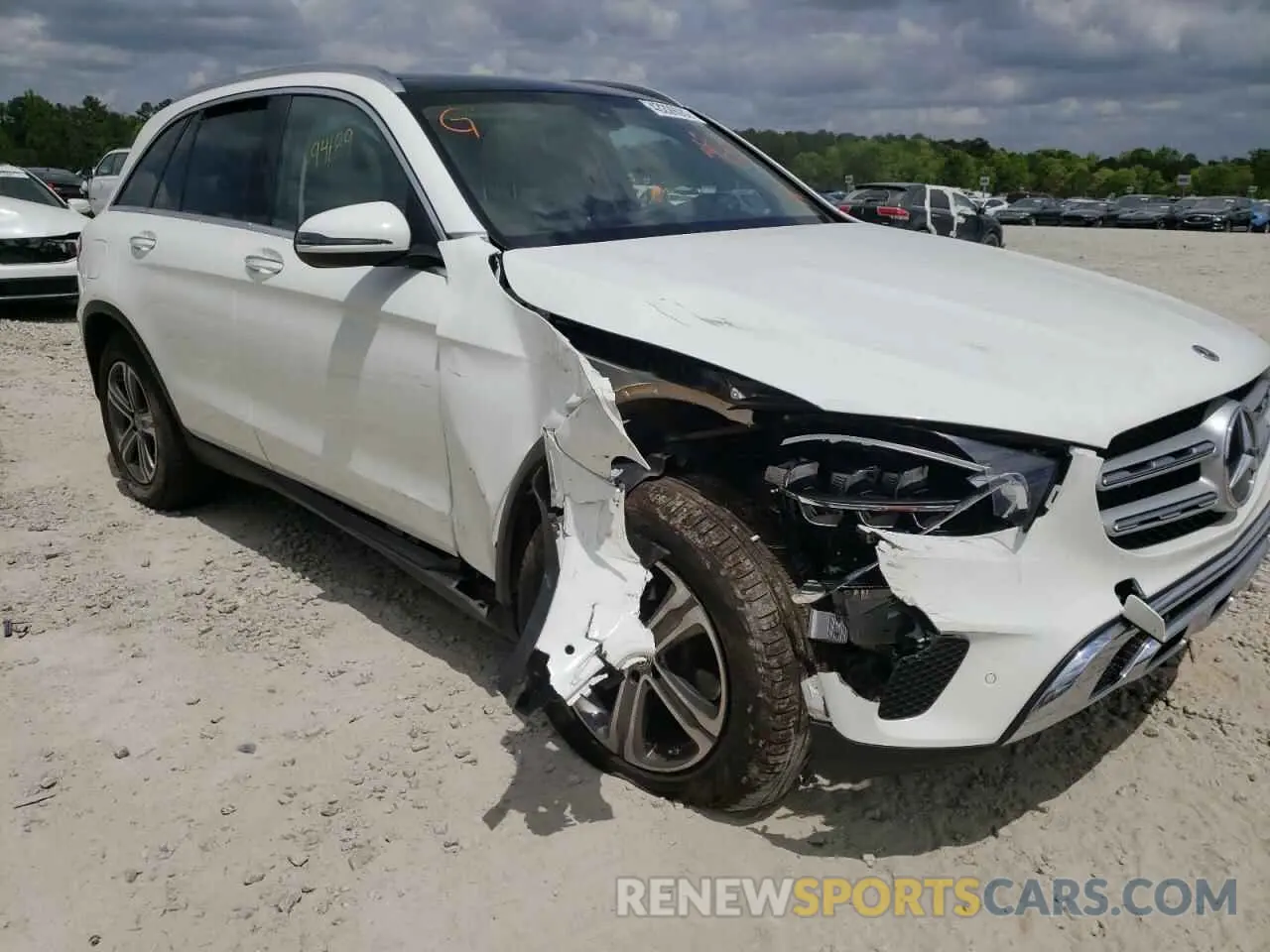 9 fotografías del automóvil dañado W1N0G8DB1MV294189 MERCEDES-BENZ GLC-CLASS 2021