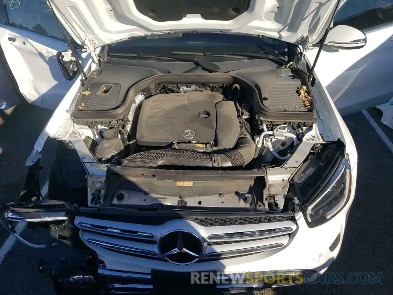 12 fotografías del automóvil dañado W1N0G8DB2MF971325 MERCEDES-BENZ GLC-CLASS 2021