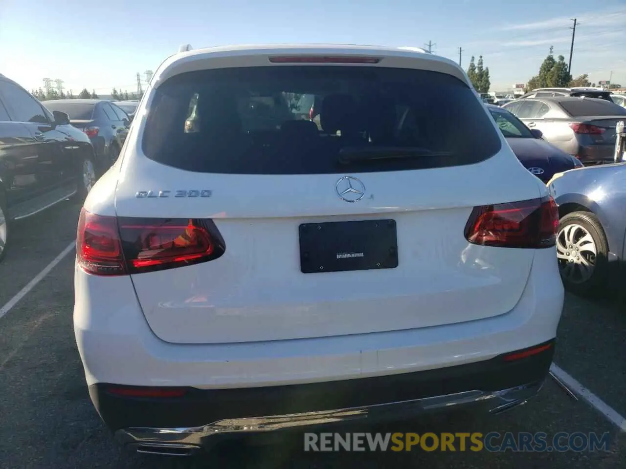 6 fotografías del automóvil dañado W1N0G8DB2MF971325 MERCEDES-BENZ GLC-CLASS 2021
