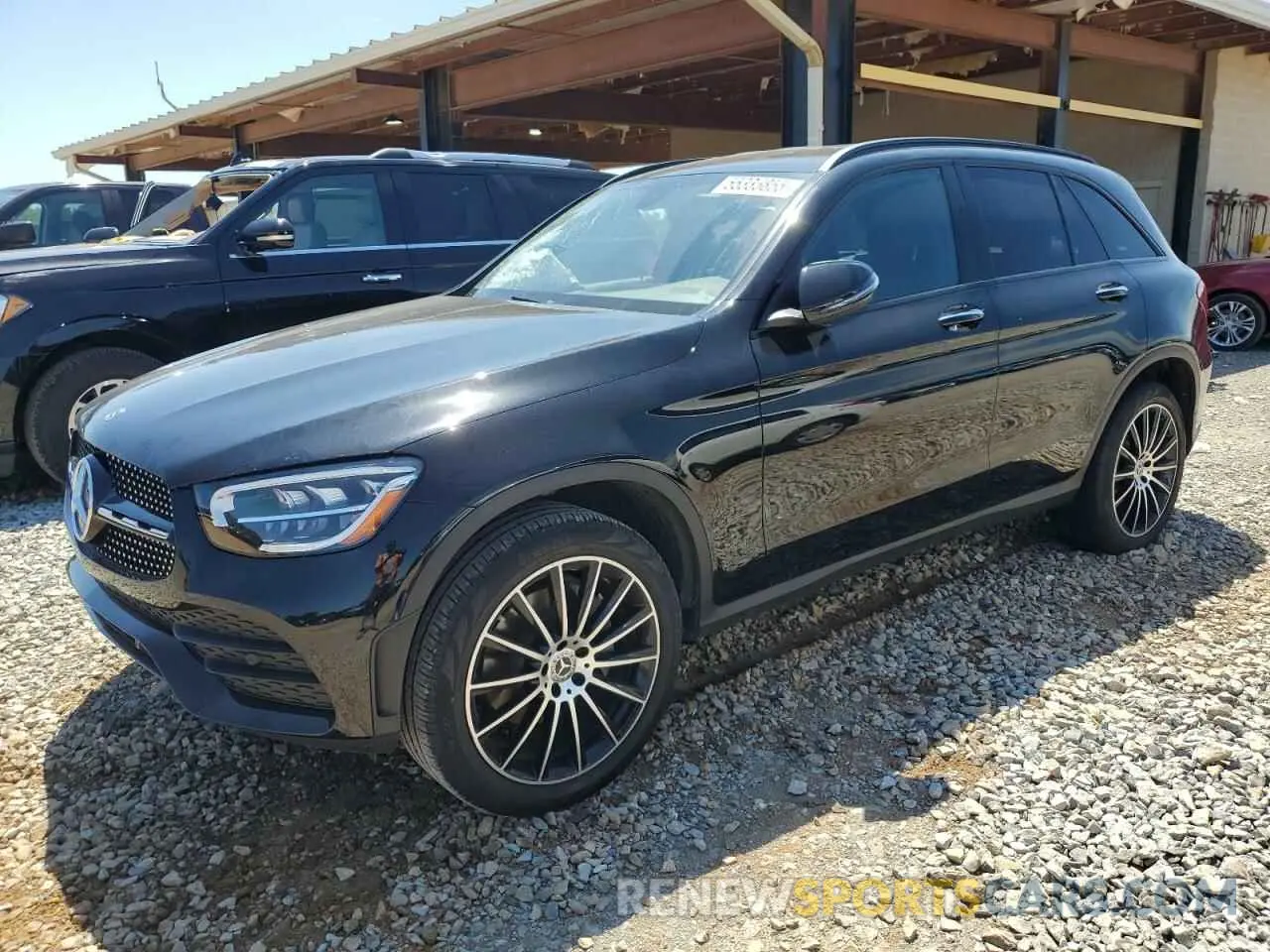 1 fotografías del automóvil dañado W1N0G8DB2MG011531 MERCEDES-BENZ GLC-CLASS 2021