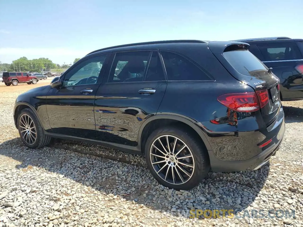 2 fotografías del automóvil dañado W1N0G8DB2MG011531 MERCEDES-BENZ GLC-CLASS 2021
