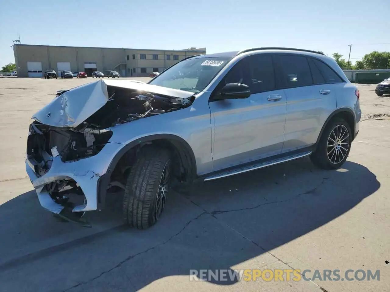 1 fotografías del automóvil dañado W1N0G8DB3MF927785 MERCEDES-BENZ GLC-CLASS 2021