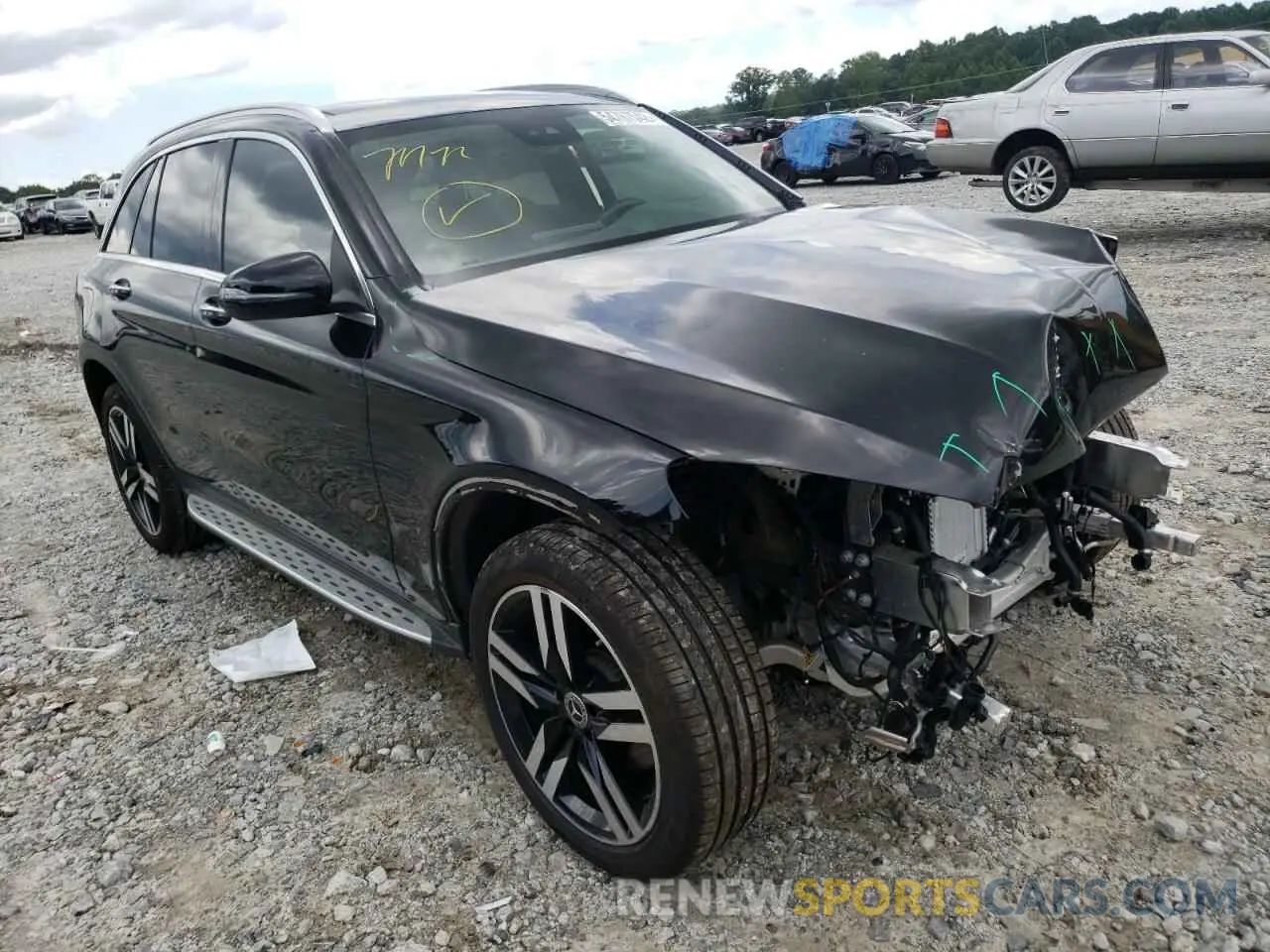1 fotografías del automóvil dañado W1N0G8DB3MF969597 MERCEDES-BENZ GLC-CLASS 2021