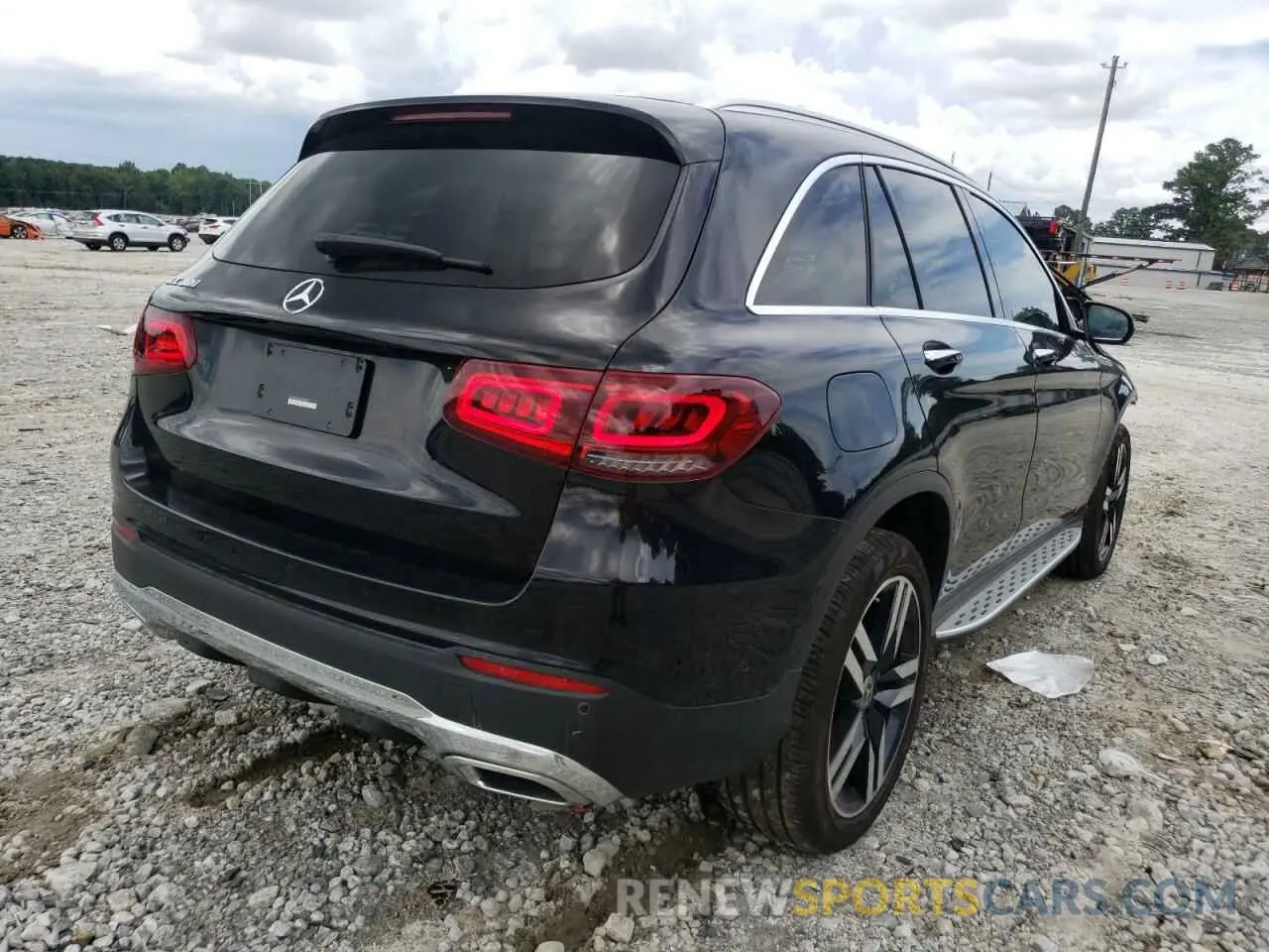 4 fotografías del automóvil dañado W1N0G8DB3MF969597 MERCEDES-BENZ GLC-CLASS 2021