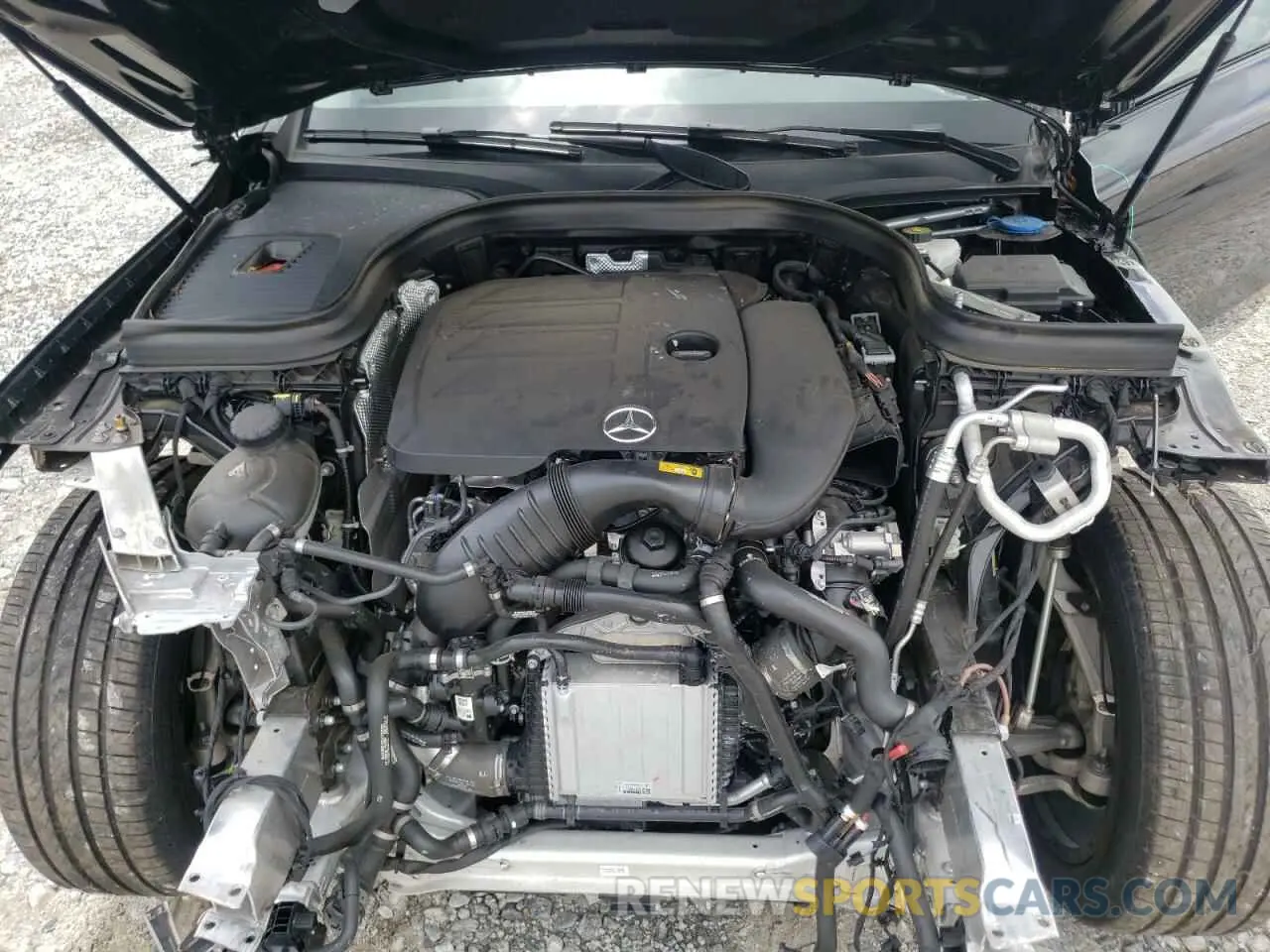 7 fotografías del automóvil dañado W1N0G8DB3MF969597 MERCEDES-BENZ GLC-CLASS 2021