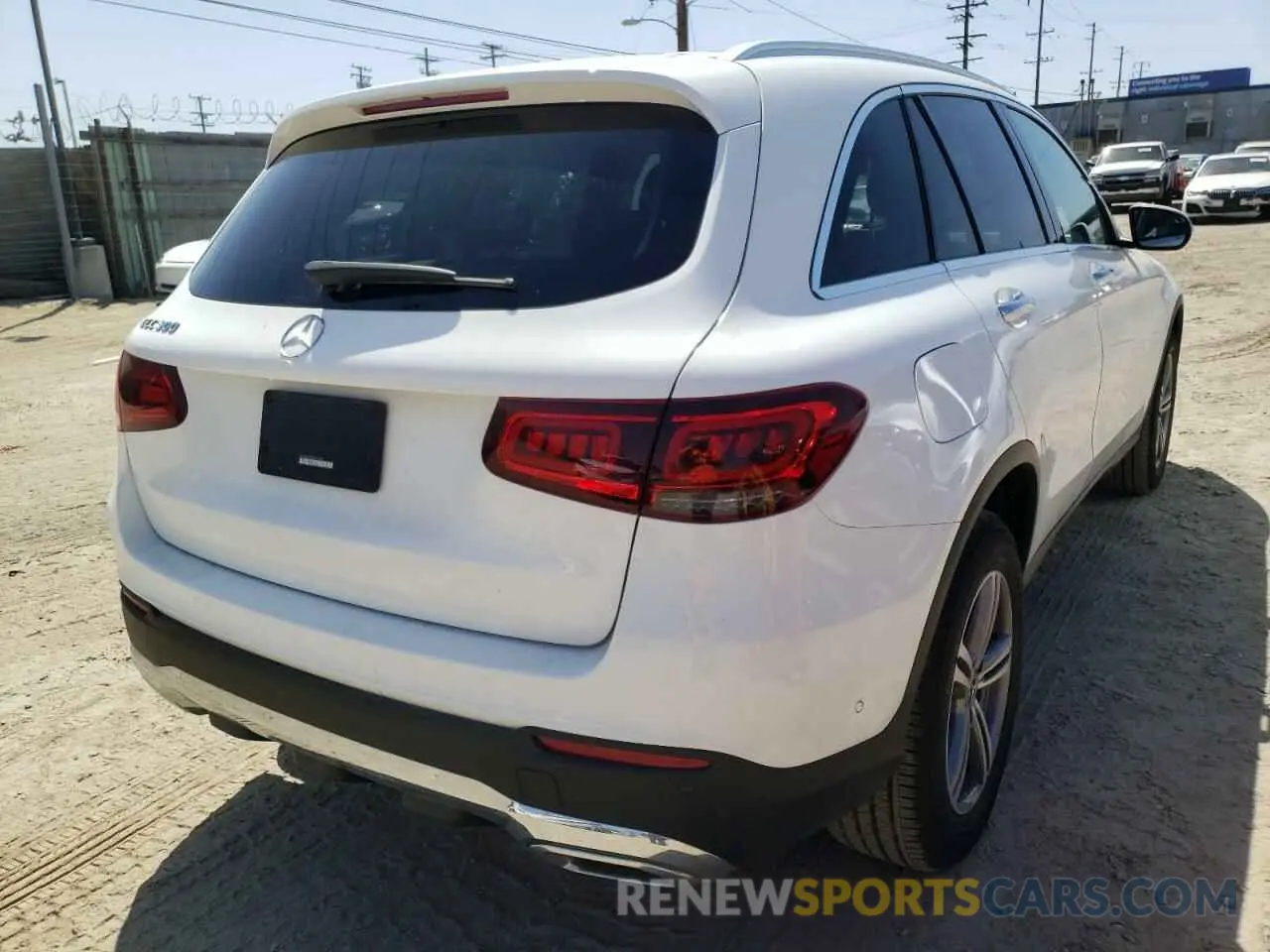 4 fotografías del automóvil dañado W1N0G8DB4MF941498 MERCEDES-BENZ GLC-CLASS 2021