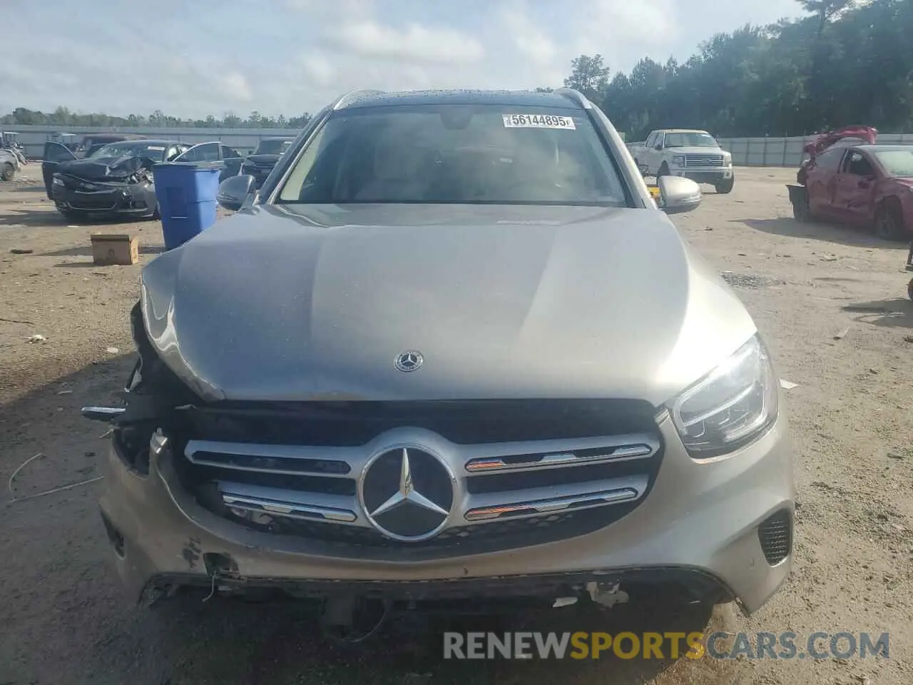 5 fotografías del automóvil dañado W1N0G8DB4MV279217 MERCEDES-BENZ GLC-CLASS 2021