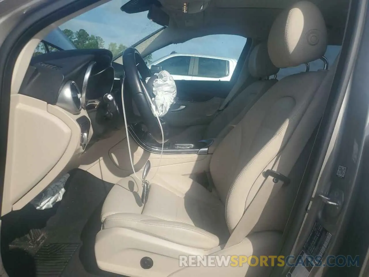 7 fotografías del automóvil dañado W1N0G8DB4MV279217 MERCEDES-BENZ GLC-CLASS 2021