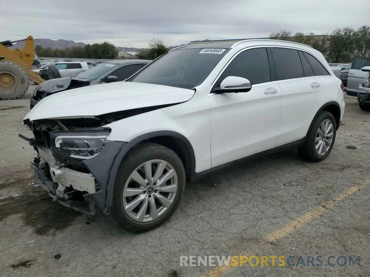 1 fotografías del automóvil dañado W1N0G8DB4MV283431 MERCEDES-BENZ GLC-CLASS 2021