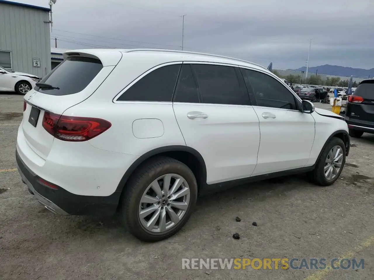 3 fotografías del automóvil dañado W1N0G8DB4MV283431 MERCEDES-BENZ GLC-CLASS 2021
