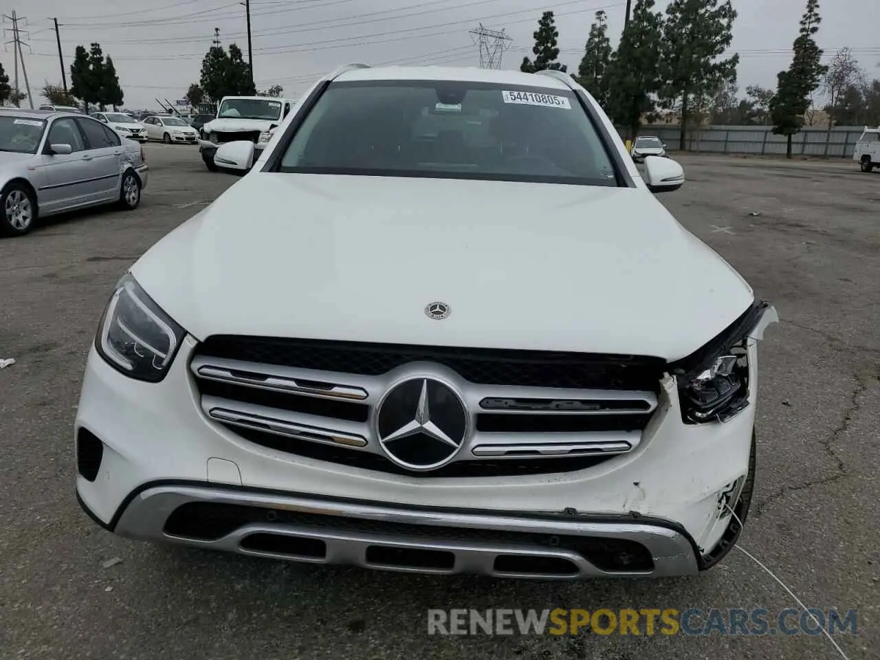 5 fotografías del automóvil dañado W1N0G8DB4MV324088 MERCEDES-BENZ GLC-CLASS 2021