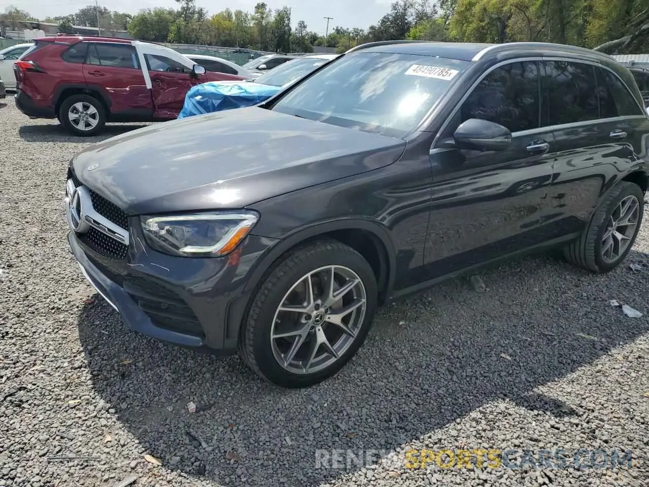 1 fotografías del automóvil dañado W1N0G8DB5MV301841 MERCEDES-BENZ GLC-CLASS 2021