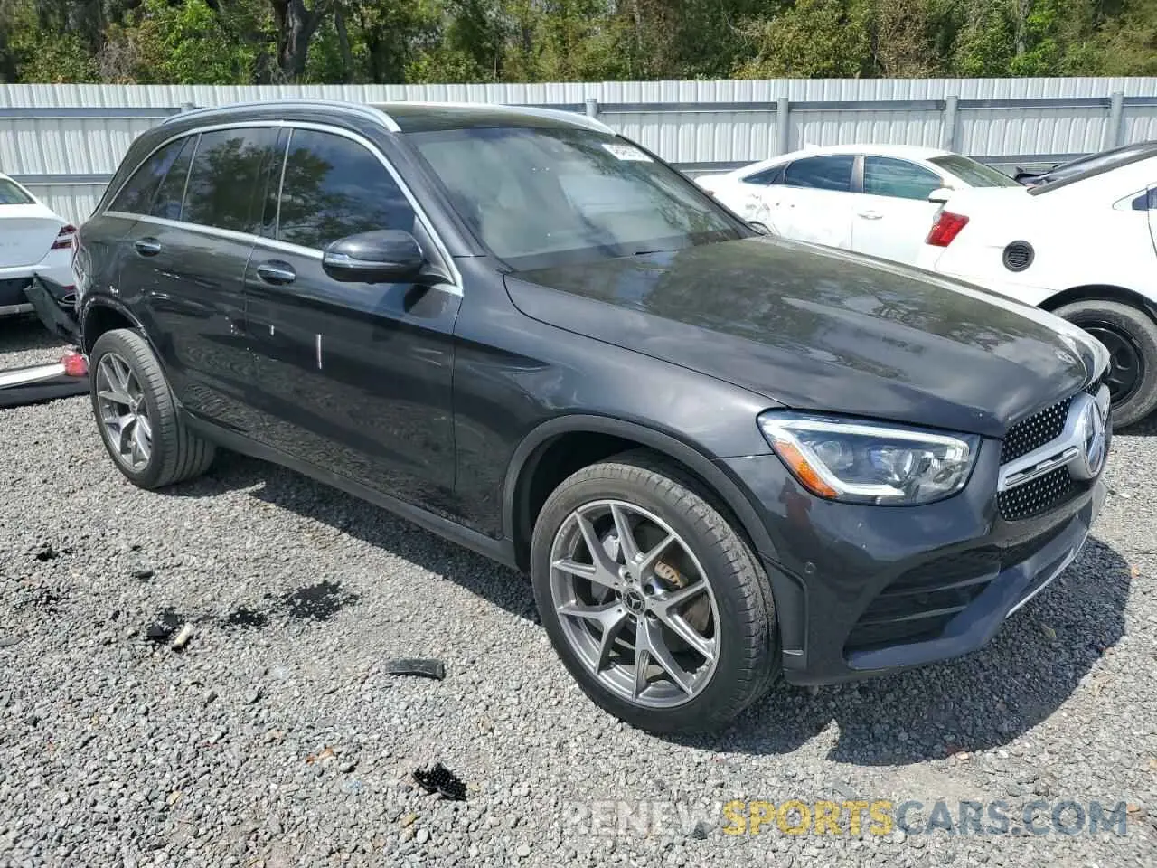 4 fotografías del automóvil dañado W1N0G8DB5MV301841 MERCEDES-BENZ GLC-CLASS 2021