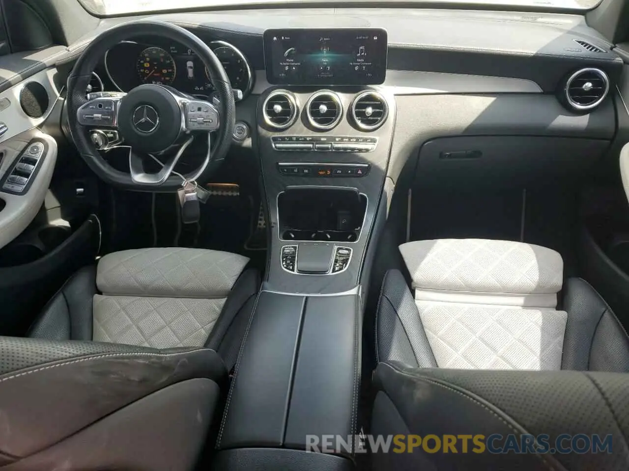 8 fotografías del automóvil dañado W1N0G8DB5MV301841 MERCEDES-BENZ GLC-CLASS 2021