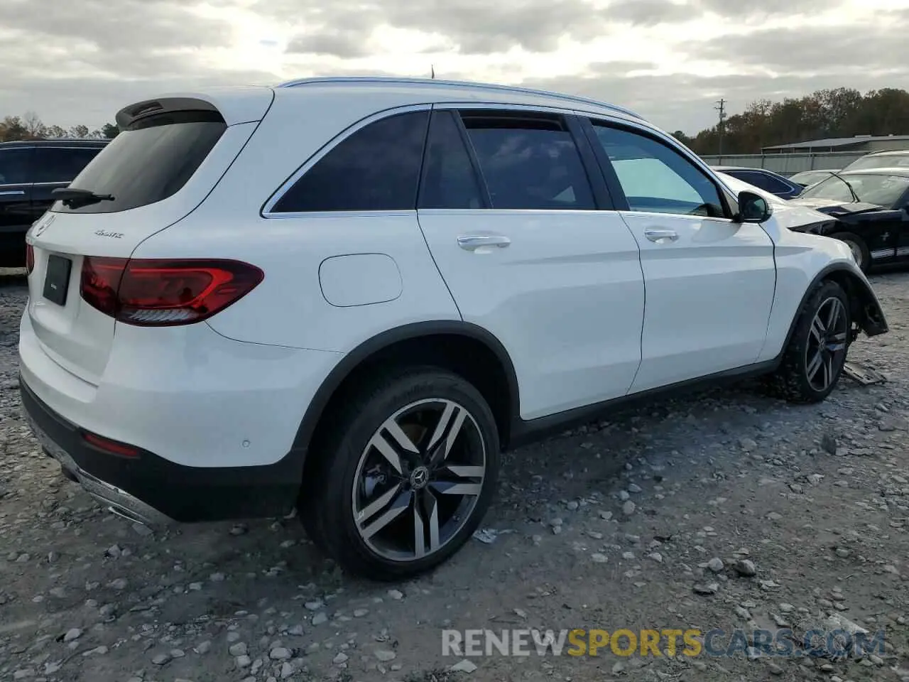 3 fotografías del automóvil dañado W1N0G8DB6MV267229 MERCEDES-BENZ GLC-CLASS 2021