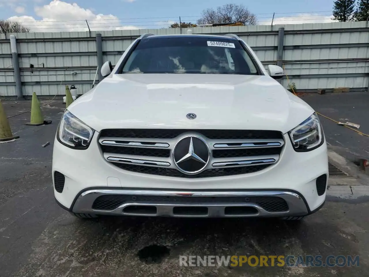 5 fotografías del automóvil dañado W1N0G8DB7MF869020 MERCEDES-BENZ GLC-CLASS 2021