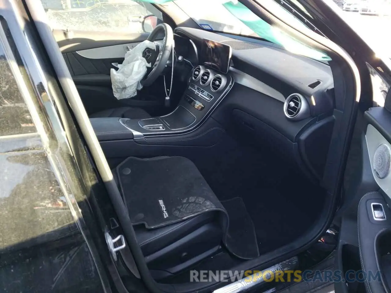 5 fotografías del automóvil dañado W1N0G8DB9MF870637 MERCEDES-BENZ GLC-CLASS 2021