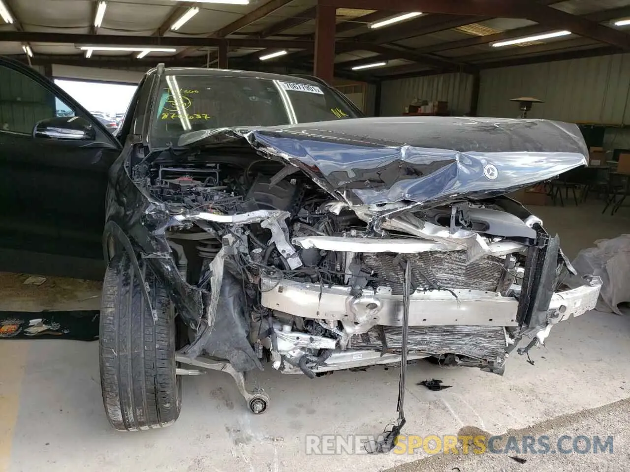9 fotografías del automóvil dañado W1N0G8DB9MF870637 MERCEDES-BENZ GLC-CLASS 2021