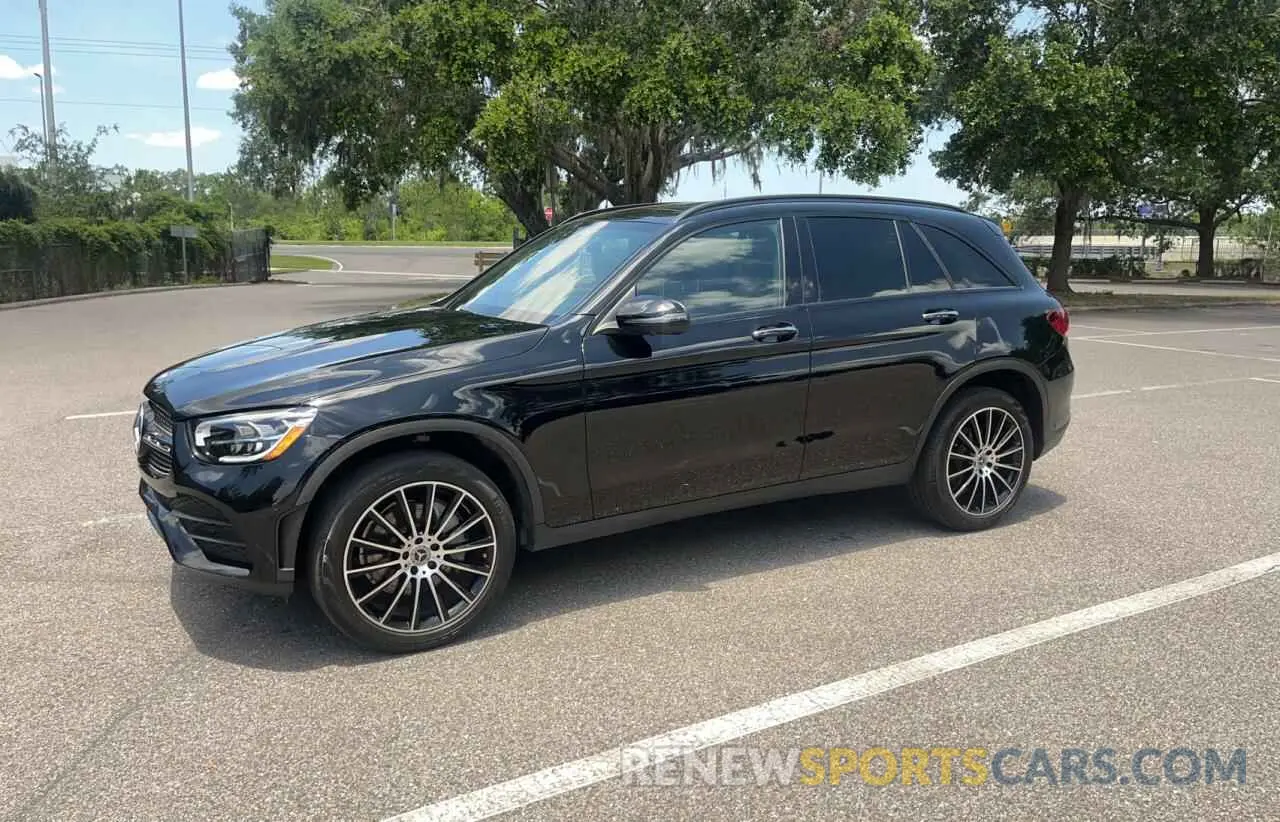 2 fotografías del automóvil dañado W1N0G8DB9MV267628 MERCEDES-BENZ GLC-CLASS 2021
