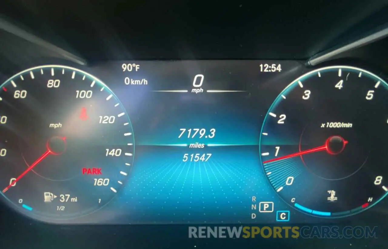 8 fotografías del automóvil dañado W1N0G8DB9MV267628 MERCEDES-BENZ GLC-CLASS 2021