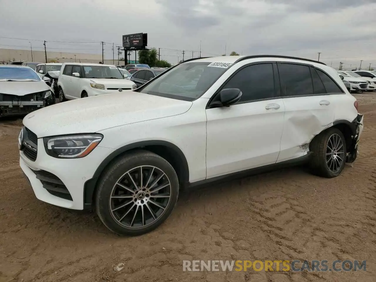 1 fotografías del automóvil dañado W1N0G8DB9MV324085 MERCEDES-BENZ GLC-CLASS 2021