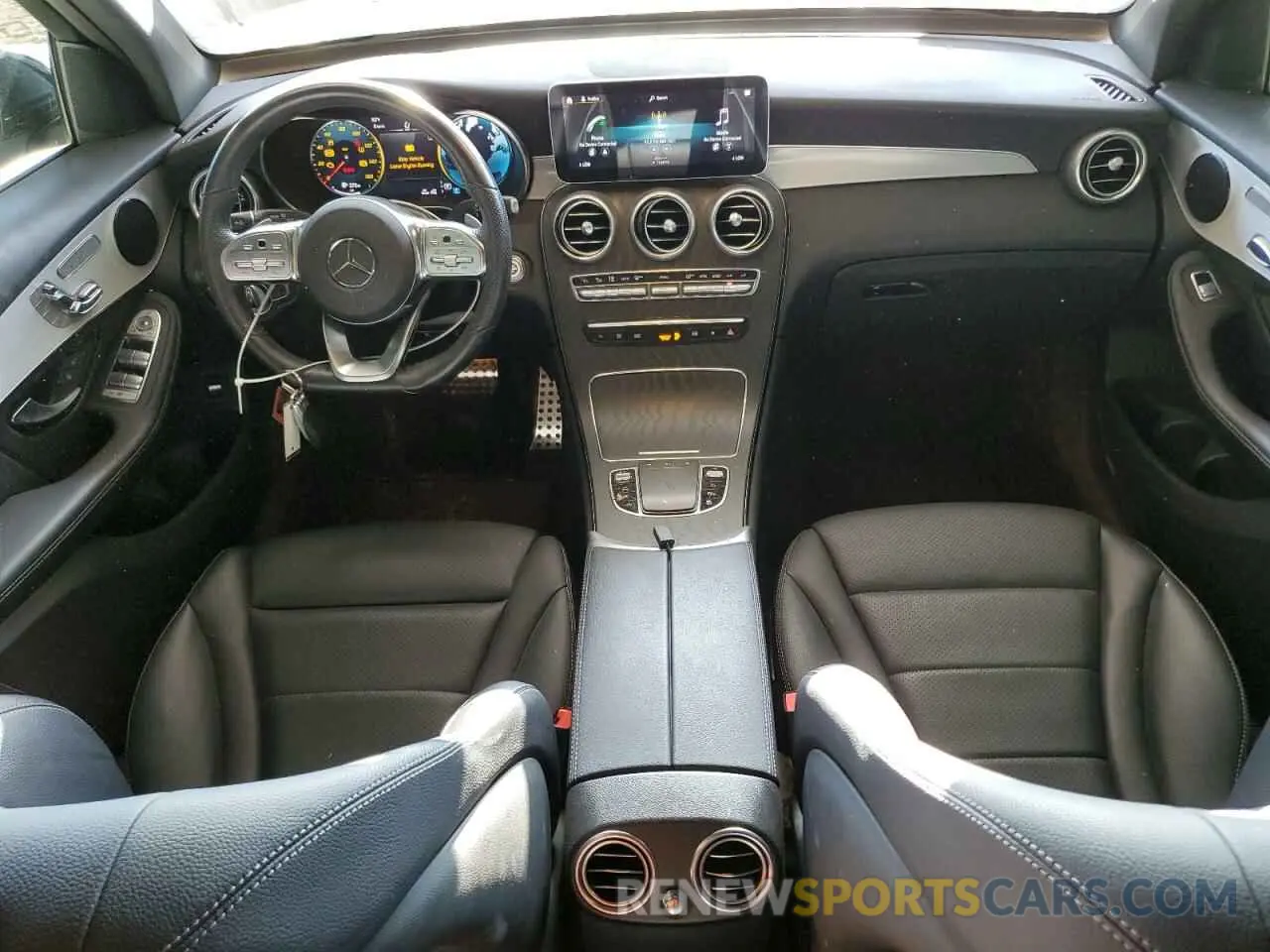 8 fotografías del automóvil dañado W1N0G8DB9MV324085 MERCEDES-BENZ GLC-CLASS 2021
