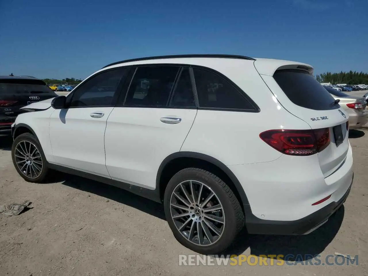 2 fotografías del automóvil dañado W1N0G8DBXMF997879 MERCEDES-BENZ GLC-CLASS 2021