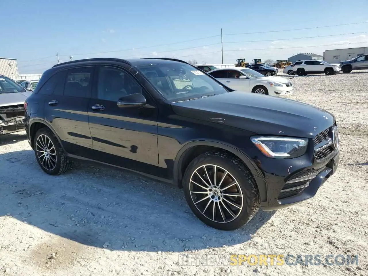 4 fotografías del automóvil dañado W1N0G8DBXMV321941 MERCEDES-BENZ GLC-CLASS 2021