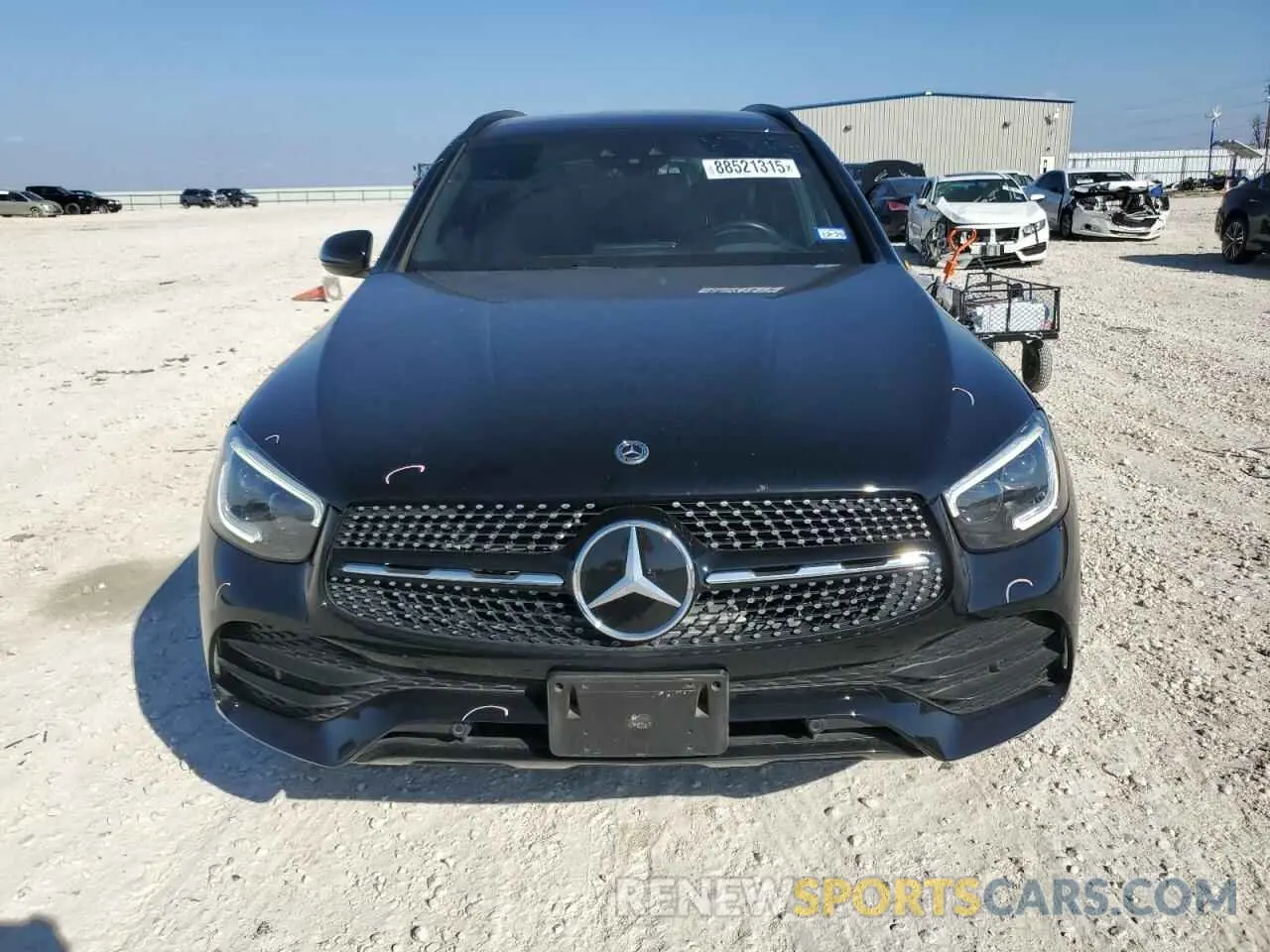 5 fotografías del automóvil dañado W1N0G8DBXMV321941 MERCEDES-BENZ GLC-CLASS 2021
