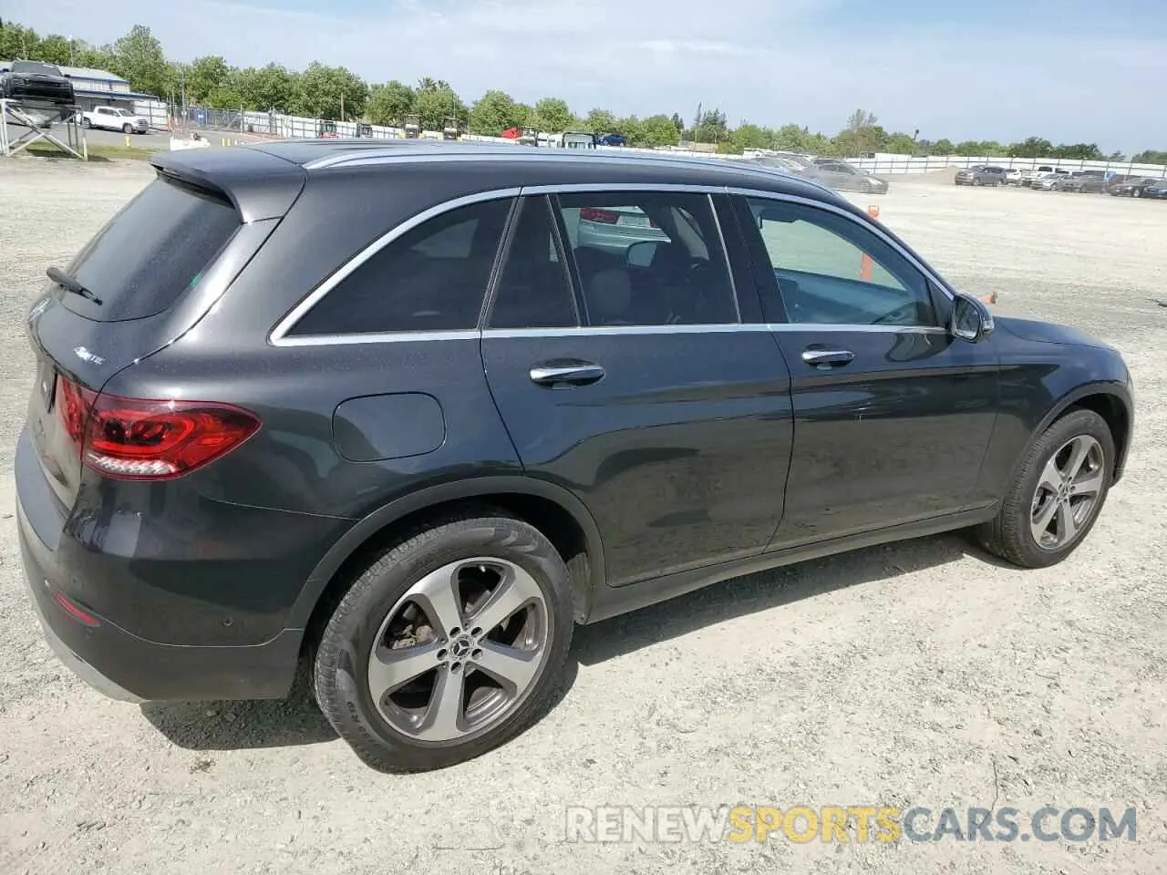 3 fotografías del automóvil dañado W1N0G8EB1MF924477 MERCEDES-BENZ GLC-CLASS 2021