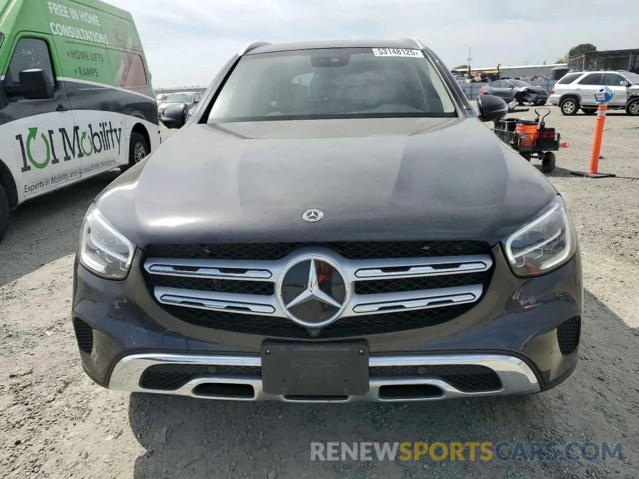 5 fotografías del automóvil dañado W1N0G8EB1MF924477 MERCEDES-BENZ GLC-CLASS 2021