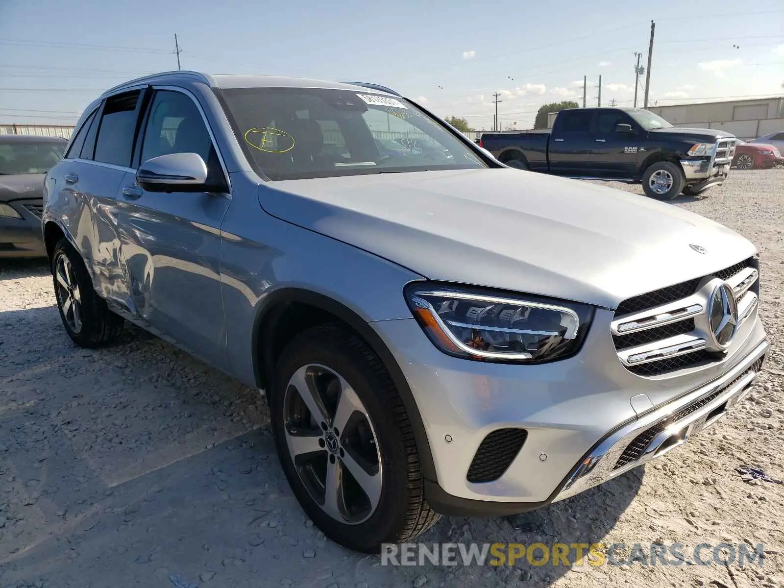 1 fotografías del automóvil dañado W1N0G8EB1MF966387 MERCEDES-BENZ GLC-CLASS 2021