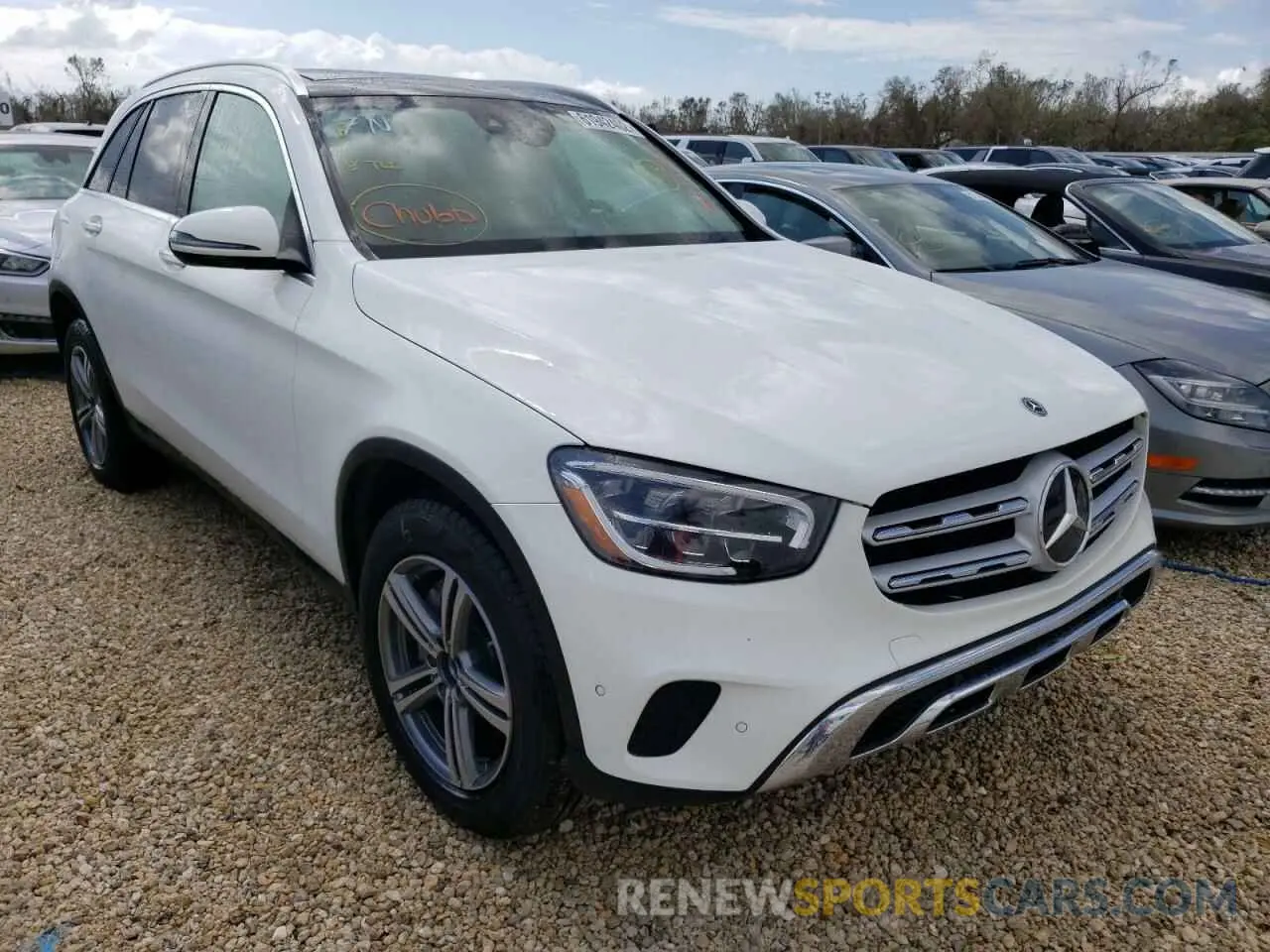 1 fotografías del automóvil dañado W1N0G8EB2MV284821 MERCEDES-BENZ GLC-CLASS 2021